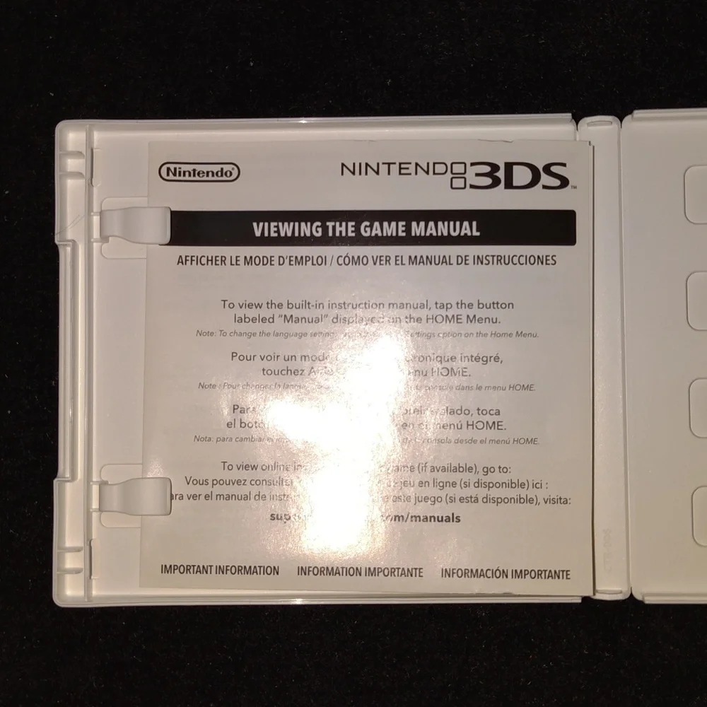 Pokemon Y - Nintendo 3DS ***CASE ONLY / NO GAME / Authentic /USA